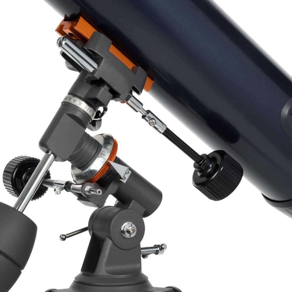 Reino Unido stock Celestron Astromaster F9.2 Reflector telescopio 31035 76EQ 